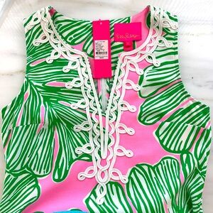 NWT $248 Lilly Pulitzer Carlotta Maxi Dress Fronds Mandevilla, Size 0